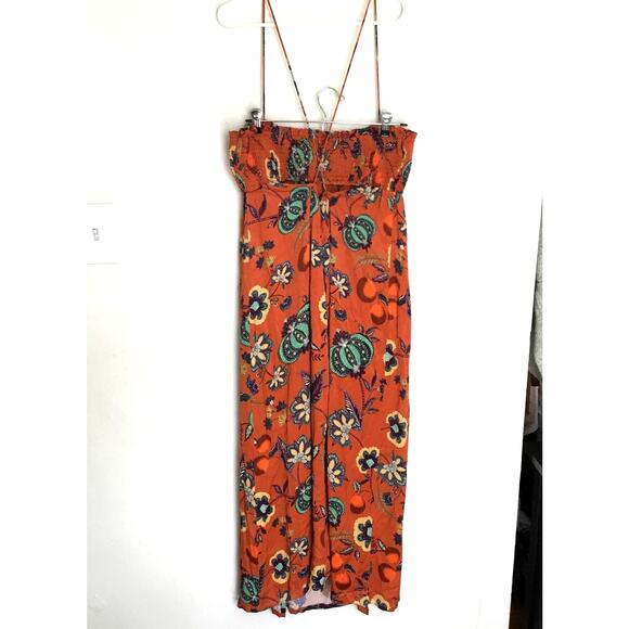 Maeve Orange Floral Maxi Dress - Picture 3 of 8